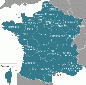 Mapa da França